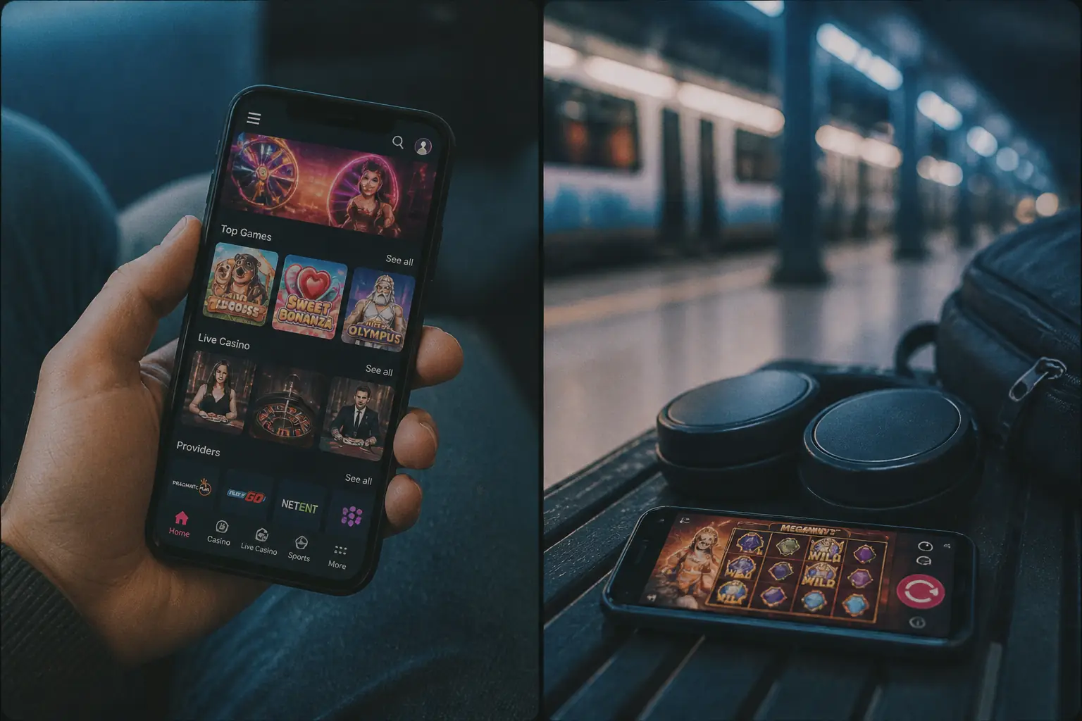 VegasNow App visual guide for VegasNow Casino